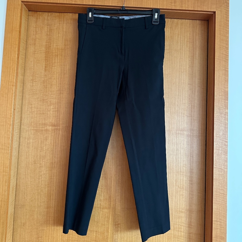 J. Jill Wherever Refined Woven Trousers in Black Sz 2